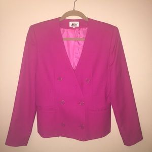 🎀 Micki Hot Pink Blazer 🌺